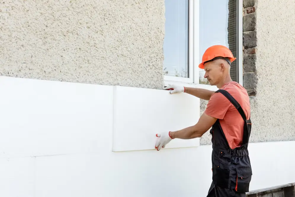 Installation of durable exterior cladding on a new residential build, designed to boost protection and aesthetic value — by Cladding Wellington.