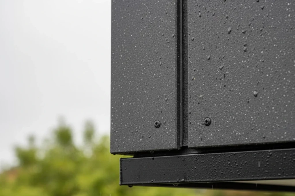 Cladding Levin exterior cladding detail installed by local specialists for long term weather protection