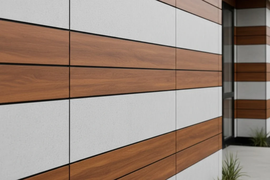 Timber look and panel cladding installed by Cladding Upper Hutt local cladding company Upper Hutt experts for modern homes