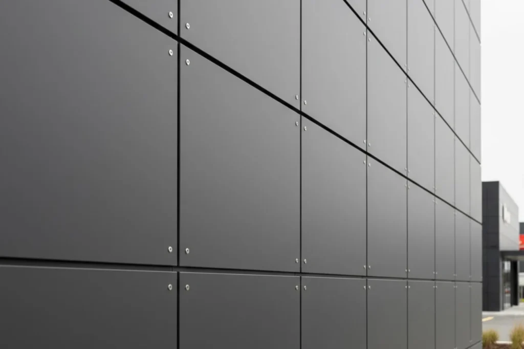 Modern architectural panel cladding installed by Cladding Upper Hutt for residential and business projects