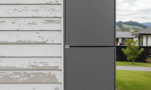 Recladding work by Cladding Lower Hutt upgrading exterior walls on a residential property