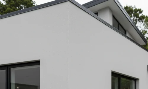 Smooth plaster cladding exterior installed by Cladding Upper Hutt plaster cladding specialists